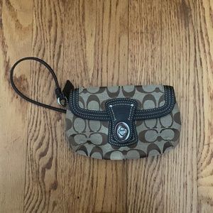 Coach wristlet